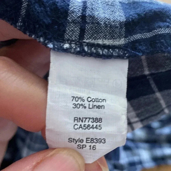 Madewell  linen blend shirt - Picture 6 of 6